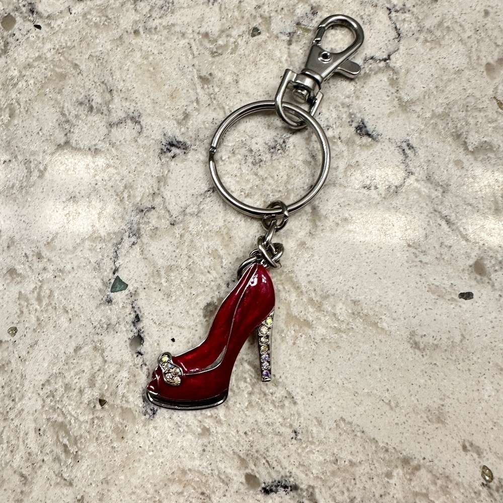 High Heel Pink Keychain‎
